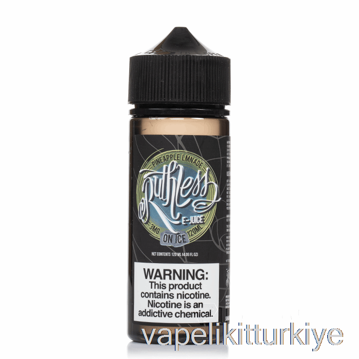 Vape Pen Vape Mate Buz üzerinde Ananas Limonata - Acımasız Buhar - 120ml 6mg